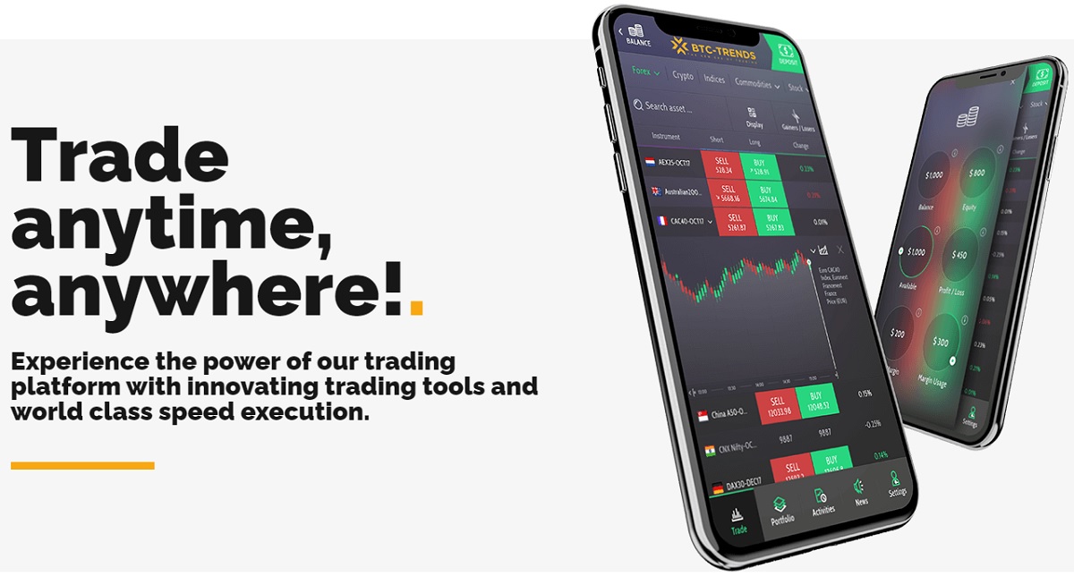 BTC-Trends trading platform