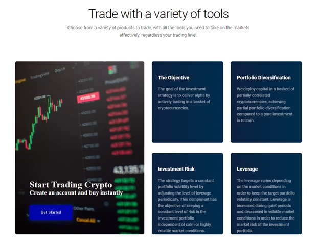 crypto trading with UniTrust Venture